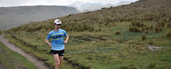 Tyler Andrews Running Quito Ecuador